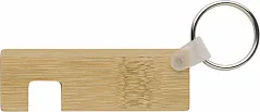 Bamboo key holder with phone holder 