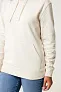  Iqoniq Torres recycled cotton hoodie undyed, natural raw - iqoniq