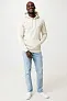  Iqoniq Torres recycled cotton hoodie undyed, natural raw - iqoniq