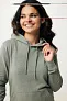  Iqoniq Torres recycled cotton hoodie undyed, natural raw - iqoniq