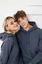  Iqoniq Torres recycled cotton hoodie undyed, natural raw - iqoniq