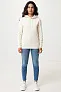  Iqoniq Torres recycled cotton hoodie undyed, natural raw - iqoniq