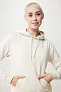  Iqoniq Torres recycled cotton hoodie undyed, natural raw - iqoniq