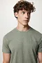  Iqoniq Manuel recycled cotton unisex t-shirt undyed, natural raw - iqoniq