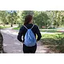 Jamarion Recycled cotton bag 2 in 1, drawstring bag and shopping bag