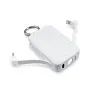 Dimetrice prijenosna baterija s karabinerom i svijetlom 1W, 4.000 mAh