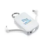 Dimetrice prijenosna baterija s karabinerom i svijetlom 1W, 4.000 mAh