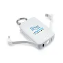 Dimetrice prijenosna baterija s karabinerom i svijetlom 1W, 4.000 mAh