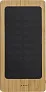JOAN Bamboo solar power bank, 8.000 mAh