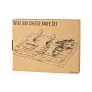  Bamboo cheese and wine set