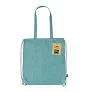  Recycled cotton drawstring bag, shopping bag