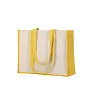  Laminated jute shopping bag with laminated cotton element