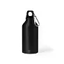  Recycled aluminium sports bottle 400 ml, carabiner
