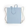  Recycled cotton bag 2 in 1, drawstring bag and shopping bag