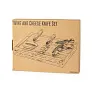  Bamboo cheese and wine set