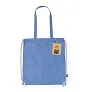  Recycled cotton drawstring bag, shopping bag