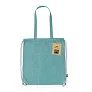  Recycled cotton drawstring bag, shopping bag
