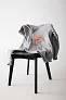  Iqoniq Trivor recycled polyester microfleece hoodie, storm grey - iqoniq