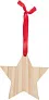 Caspian Wooden Christmas ornament Star 