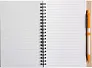 Stella Wire bound notebook with ballpen. 