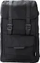 Marlowe rPET (290T) polyester twill flap backpack
