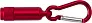 TRACY Aluminium mini torch with carabiner