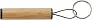 ILSE Bamboo mini torch with keychain