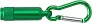 TRACY Aluminium mini torch with carabiner