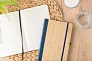 Dorita PU and bamboo notebook 