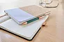 Trevor Cork and cotton notebook 