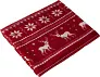 Jane Polar fleece reindeer blanket (180 gr/m2) 