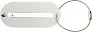  ISA Aluminium luggage tag