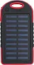 AURORA Rubberized ABS solar power bank