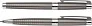 ALAN Metal Charles Dickens® writing set  - Charles Dickens