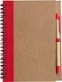 Stella Wire bound notebook with ballpen. 