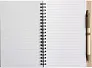 Stella Wire bound notebook with ballpen. 