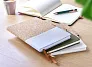 Trevor Cork and cotton notebook 