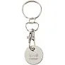Rory keyring with trolley coin