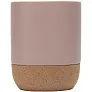 Billie 300 ml ceramic mug with cork details and matt finish