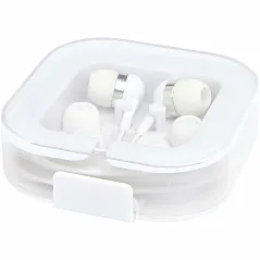 wired Type-C headset with recycled plastic storage box