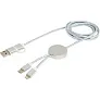 Alasia 5u1 kabel za sinkronizaciju podataka i brzo punjenje 27 W od recikliranog aluminija i plastike