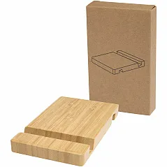 bamboo 2-angled tablet and phone stand