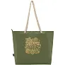 Panama GRS recycled beach cooler tote bag with cord handles 23L
