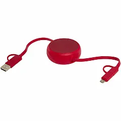 5u1 izvlačni kabel za sinkronizaciju podataka i brzo punjenje 45W od reciklirane plastike i aluminija