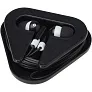 Rebel earbuds with recycled plastic storage box