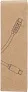Claudia Nylon fabric charging cable 65W 