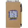 FLIPPER sticky notepad with ballpoint pen (black ink)