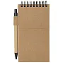 FLIPPER sticky notepad with ballpoint pen (black ink)