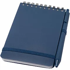 A6 hard cover ocean-bound notebook with ballpoint pen (black ink)