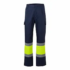 Dvobojne hlače, od kepera (190g/m²), pamuka (20%) i poliestera (80%)